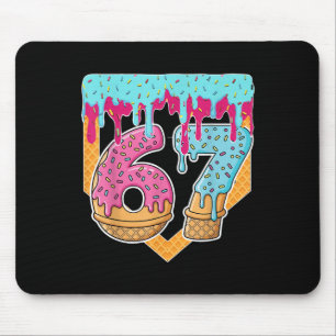 67 Eis-Drip-Meme Six Seven Gen Alpha Slang _ Mousepad