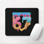 67 Eis-Drip-Meme Six Seven Gen Alpha-Slang _ Mousepad (Mit Mouse)