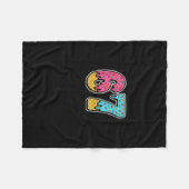 67 Eis-Drip-Meme Six Seven Lustig Gen Alpha D Fleecedecke (Vorderseite (Horizontal))