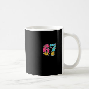 67 Eis-Drip-Meme Six Seven Lustig Gen Alpha D Kaffeetasse
