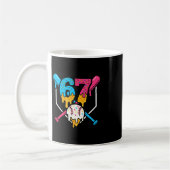 67 Eis-Drip-Sell-Meme Six Seven Gen Alpha Sl Kaffeetasse (Links)