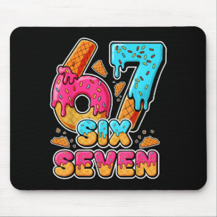 67 Eis-Drip Six Seven Meme Alpha Slang 6 7 N Mousepad