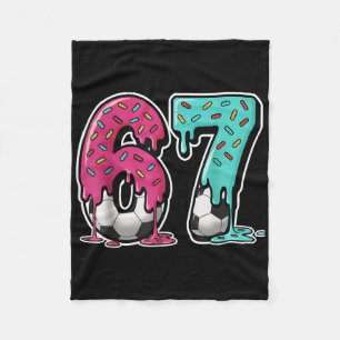 67 Eis-Drip-Soccer Gen Alpha Slang Six Seven Fleecedecke