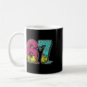 67 Eis Drip Softball Gen Alpha Slang Six Sev Kaffeetasse (Links)
