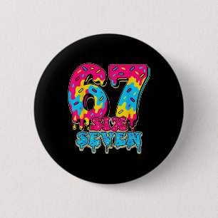67 Eis-Drip Softll Gen Alpha Slang Six Seven Button