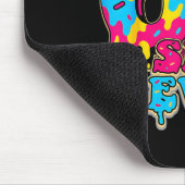 67 Eis-Drip Softll Gen Alpha Slang Six Seven Mousepad (Ecke)