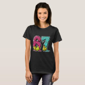 67 Eis-Drip Softll Gen Alpha Slang Six Seven T-Shirt (Vorne ganz)