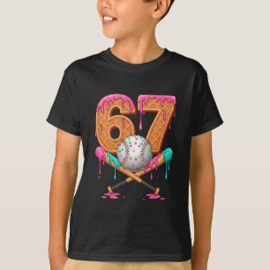 67 Eis Drip Verkauf Nummer 67 Spieler 67. Geburt T-Shirt