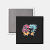 67 Eis-Tropfen (nur ck)  Magnet (Vorderseite/Rückseite)