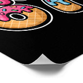 67 Eis tropft (nur ck) Poster (Ecke)