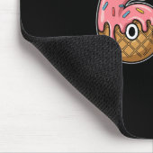 67 Eiscreme 67 Meme Lustig Six Seven Gen Alpha Män Mousepad (Ecke)