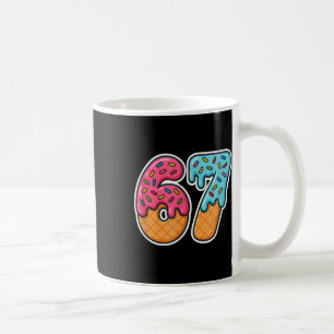 67 Eiscreme Meme Drip Six Seven Slang Gen Alpha Kaffeetasse