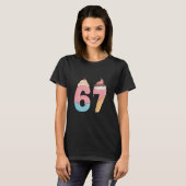 67 Eiscreme T-Shirt (Vorne ganz)
