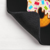 67 Eiscreme-Tropf-Meme Lustig Six Seven Gen Alpha Mousepad (Ecke)