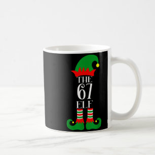 67 Elf Weihnachtskostüm Pyjama 67 Meme Gen Alpha  Kaffeetasse