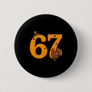 67 Erntedankfest Lustiger Truthahn 67 Meme Ernteda Button