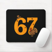67 Erntedankfest Lustiger Truthahn 67 Meme Ernteda Mousepad (Mit Mouse)