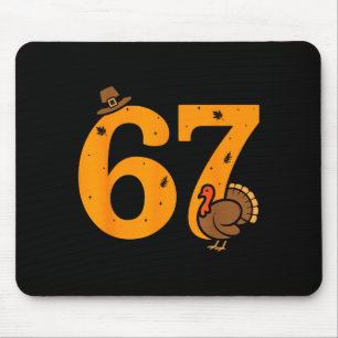 67 Erntedankfest Lustiger Truthahn 67 Meme Ernteda Mousepad