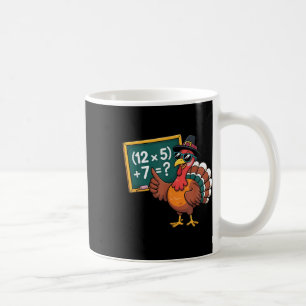 67 Erntedankfest Lustiger Truthahn Mathelehrer Sec Kaffeetasse