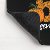 67 Erntedankfest Truthahn Lustig 6 7 Meme Sechs Si Mousepad (Ecke)