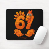 67 Erntedankfest Truthahn Lustiges Gen Alpha Meme  Mousepad (Mit Mouse)