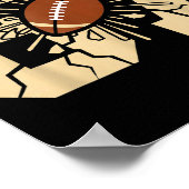 67 Football Six Seven 6 7 Meme - Funny 6-7 Drip Am Poster (Ecke)