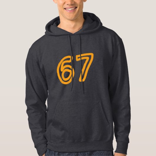 67 ft 6 7 hoodie (Vorderseite)