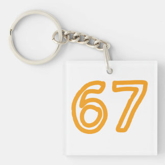 67 ft 6 7 schlüsselanhänger