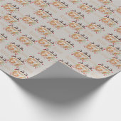 67 Funny 6 7 Six Seven Reindeer Cookie Holiday Geschenkpapier (Ecke)