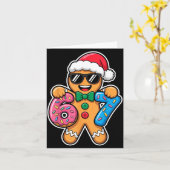 67 Funny Christmas Boys Kids Xmas Six Seven Ginger Karte (Gelbe Blume)