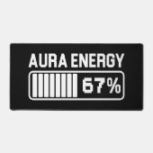 67 Funny Meme Aura Energy bei 67 Six Seven Meme Ge Schreibtischunterlage (Vorderseite)