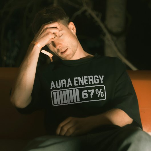 67 Funny Meme Aura Energy bei 67 Six Seven Meme Ge T-Shirt