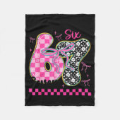 67 Funny Meme Filled With Hearts Six Seven Valenti Fleecedecke (Vorderseite)