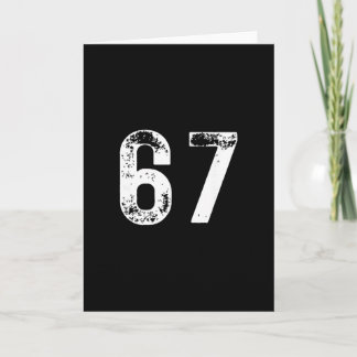 67 - Funny Meme Karte