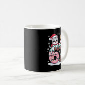 67 Funny Meme Kawaii Cats Christmas Ice Cream Drip Kaffeetasse (VorderseiteRechts)