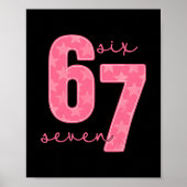 67 Funny Meme Poster (Vorne)
