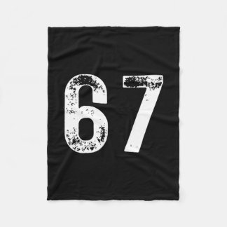 67 - Funny Meme Pullover Hoodie Fleecedecke