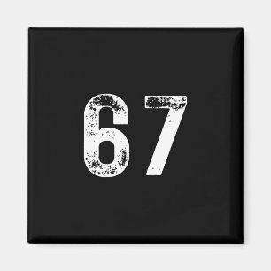 67 - Funny Meme Pullover Hoodie Magnet