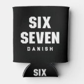 67 Funny Meme Six Seven Gen Alpha Dosenkühler (Vorderseite)