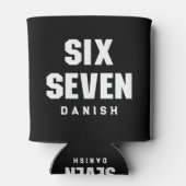 67 Funny Meme Six Seven Gen Alpha Dosenkühler (Rückseite)