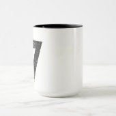 67 Funny Meme Six Seven Gen Alpha Tasse (Zentrum)