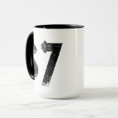 67 Funny Meme Six Seven Gen Alpha Tasse (Vorderseite Links)