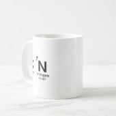 67 Funny Meme Six Seven Science Periodic Table Che Kaffeetasse (Vorderseite Links)
