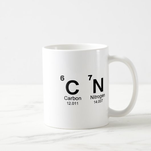 67 Funny Meme Six Seven Science Periodic Table Che Kaffeetasse (Rechts)