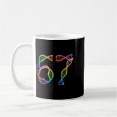 67 Funny Number Meme Dna Replication Molecular Bio Kaffeetasse (Links)