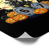 67 Funny Six Seven Gen Alpha Z Halloween 67 Haunte Poster (Ecke)