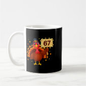 67 Funny Thanksgiving Turkey Meme Six Seven 6 7 Gi Kaffeetasse (Links)