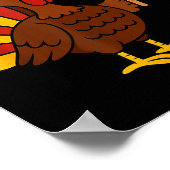 67 Funny Thanksgiving Turkey Meme Six Seven 6 7 Gi Poster (Ecke)