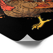 67 Funny Thanksgiving Turkey Meme Six Seven 6 7  Poster (Ecke)