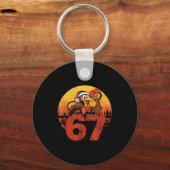 67 Funny Turkey Thanksgiving Gym Fitness Workout S Schlüsselanhänger (Vorderseite)